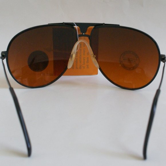 NWT TruVintage Aviator / pilot like style frame w/ true blue blocker sunglasses - Picture 6 of 10